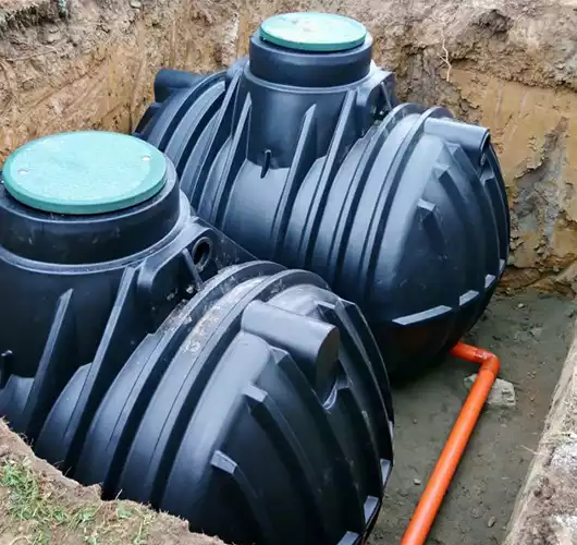 Cuve à récupération eau pluviale - MCTP Terrassement - Entreprise de Travaux Publics et de Terrassement en Loire Atlantique et en Vendee
